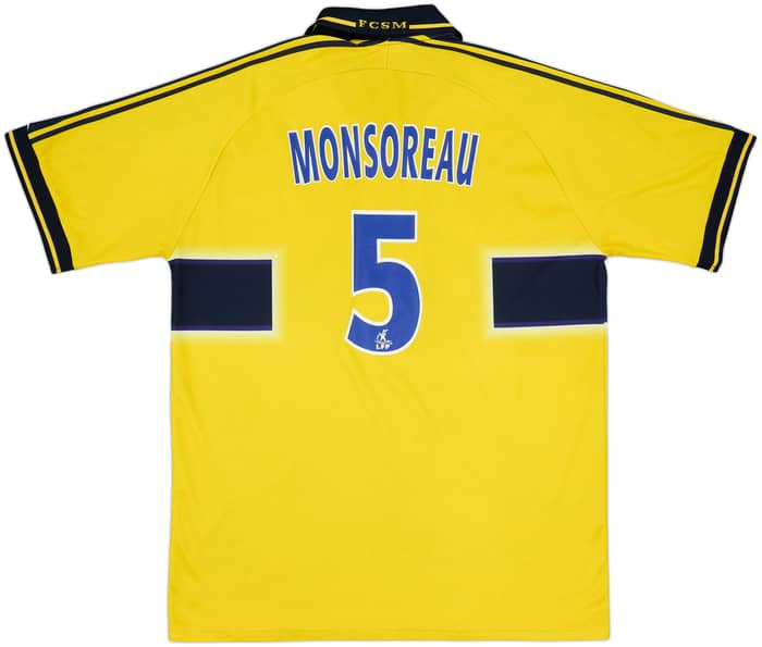 2001-02 Sochaux Home Shirt Monsoreau #5 - 7/10 - (XL)
