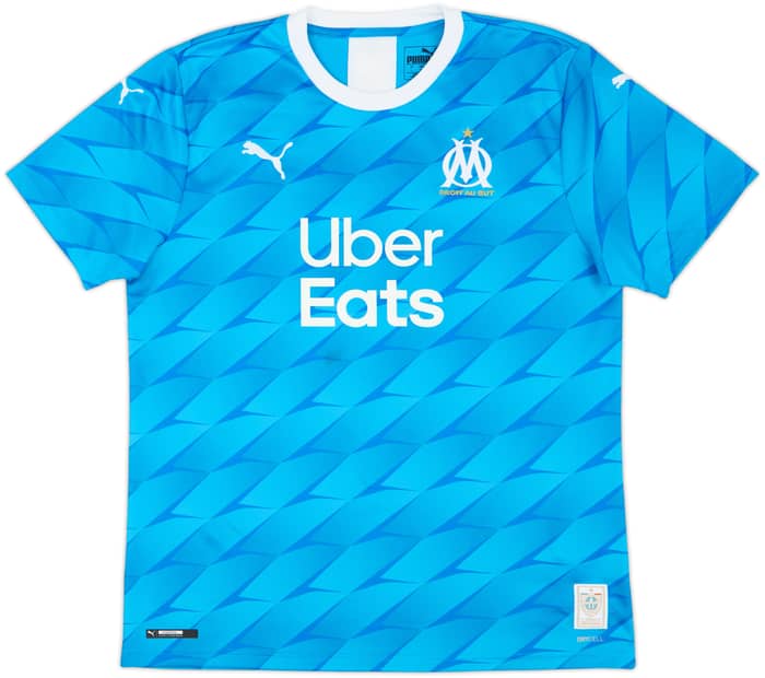 2019-20 Olympique Marseille Away Shirt Kamara #4 - 7/10 - (L)