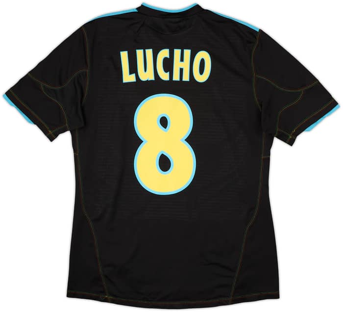 2010-11 Olympique Marseille Third Shirt Lucho #8 - 7/10 - (M)