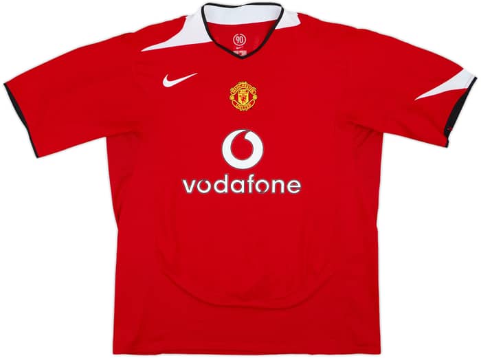 2004-06 Manchester United Home Shirt Ronaldo #7 - 7/10 - (XL)