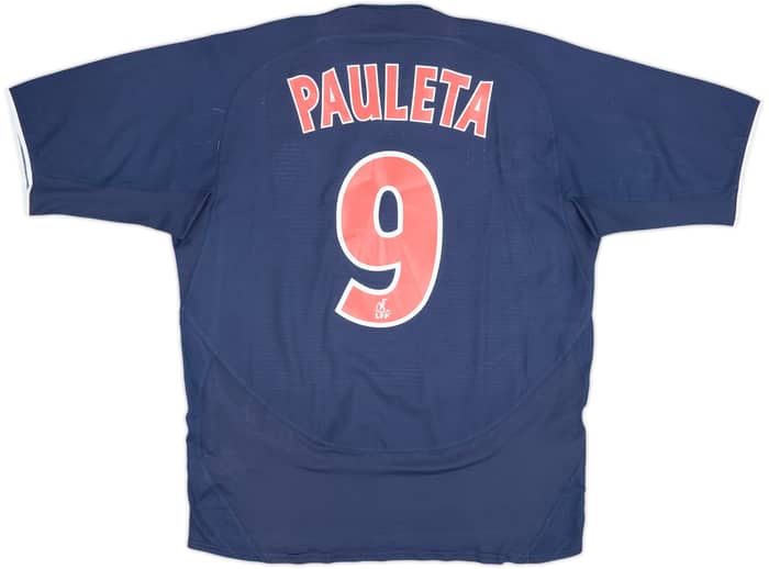 Camiseta de local del Paris Saint-Germain 2003-04 Pauleta #9 - 4/10 - (L)