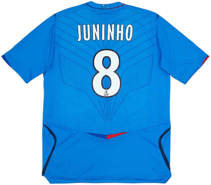 2008-09 Lyon Away Shirt Juninho #8 - 4/10 - (L)