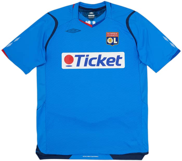 2008-09 Lyon Away Shirt Juninho #8 - 4/10 - (L)