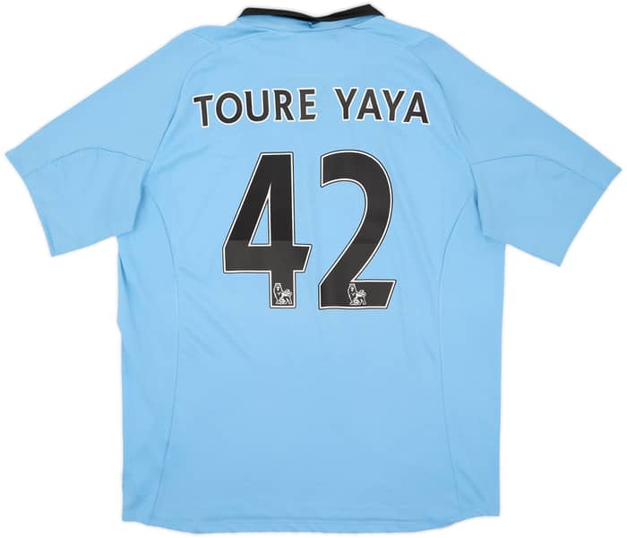 Camiseta de local del Manchester City 2012-13 Toure Yaya #42 - 8/10 - (XL)