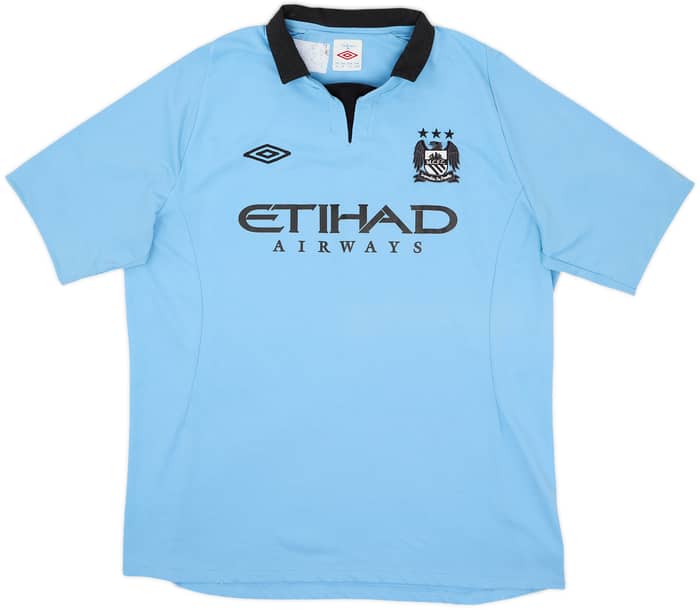 Camiseta de local del Manchester City 2012-13 Toure Yaya #42 - 8/10 - (XL)