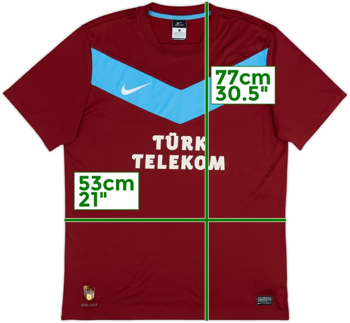 2011-12 Trabzonspor Fourth Shirt - 7/10 - (L)