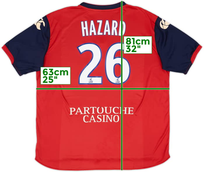 2008-09 Lille Home Shirt Hazard #26 - 6/10 - (XXL)