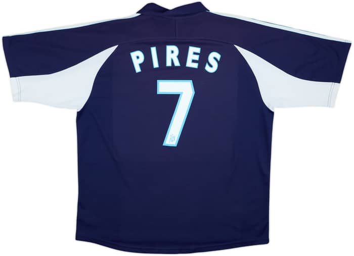 1999-00 Olympique Marseille Away Shirt Pires #7 - 8/10 - (XL)