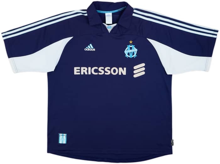 1999-00 Olympique Marseille Away Shirt Pires #7 - 8/10 - (XL)