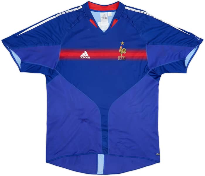 2004-06 France Home Shirt - 5/10 - (XL)