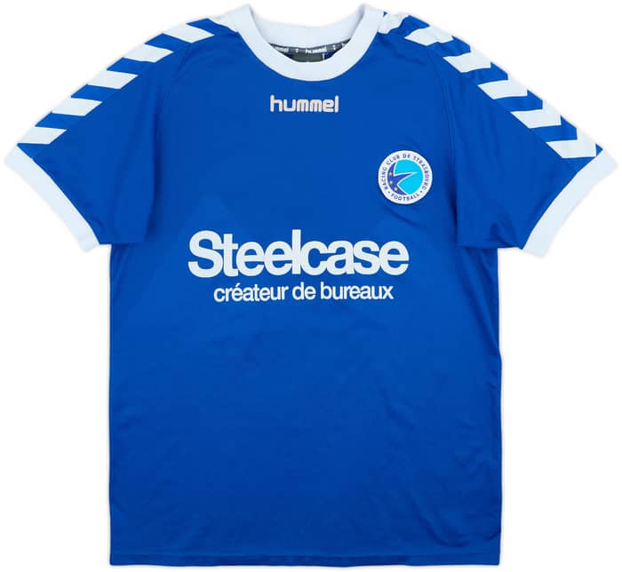 2003-04 Strasbourg Home Shirt Farnerud #22 - 8/10 - (M)