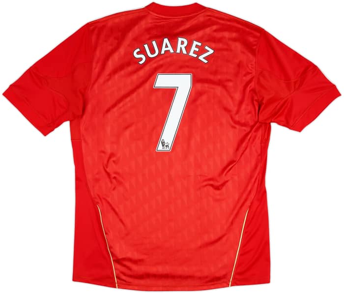 2010-12 Liverpool Camiseta Local Suarez #7 - 5/10 - (XL)