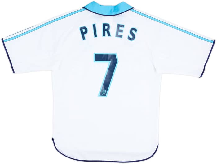 1999-00 Olympique de Marsella Camiseta de local Pires #7 - 8/10 - (S)