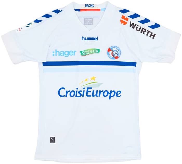 2017-18 Strasbourg Away Shirt Aholou #8 - 5/10 - (M)