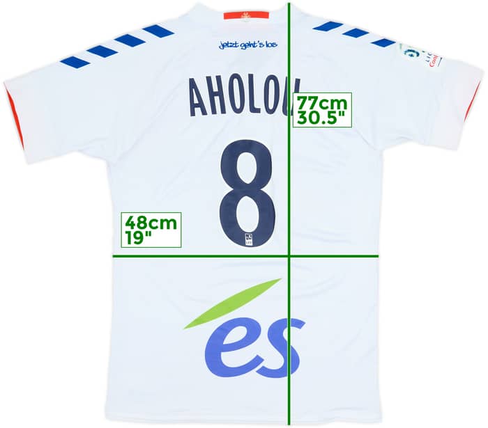 2017-18 Strasbourg Away Shirt Aholou #8 - 5/10 - (M)