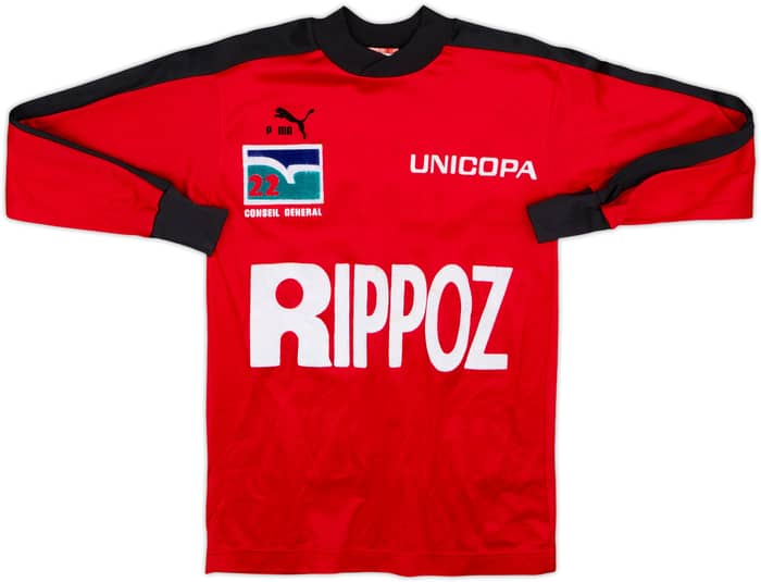 1985-86 Guingamp Home L/S Shirt - 5/10 - (11-12 Years)