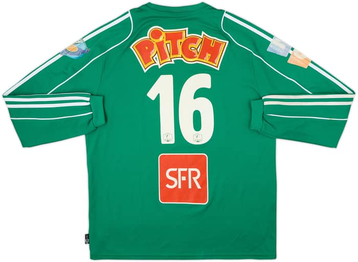 2008-09 Coupe De France Signed L/S Shirt #16 - 6/10 - (XL)