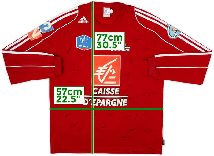 2008-09 Coupe De France L/S Shirt #3 - 6/10 - (XL)