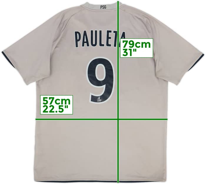 2008-09 Paris Saint-Germain Away Shirt Pauleta #9 - 6/10 - (L)