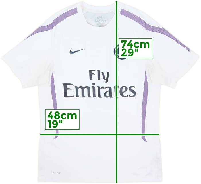 2010-11 Paris Saint-Germain Nike Training Shirt - 5/10 - (M)