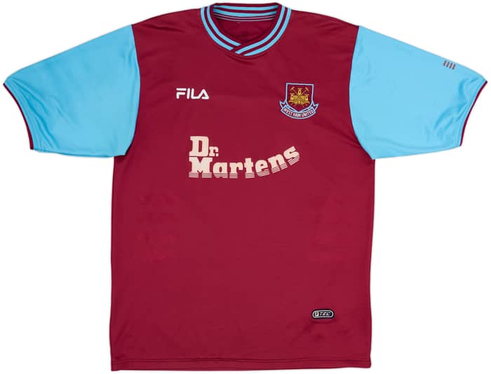 2001-03 West Ham Home Shirt Di Canio #10 - 7/10 - (M)