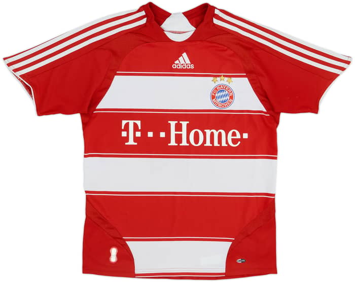 2007-08 Bayern Munich Home Shirt - 6/10 - (L.Boys)