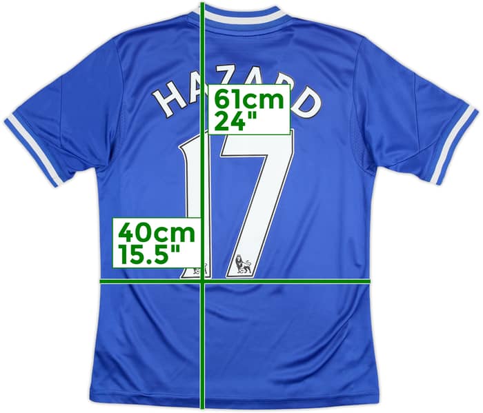 2013-14 Chelsea Maillot domicile Hazard #17 - 6/10 - (11-12 ans)