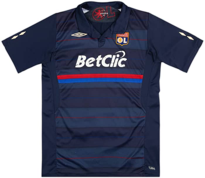 2009-10 Lyon Third Shirt Lisandro #9 - 5/10 - (12-13 Years)