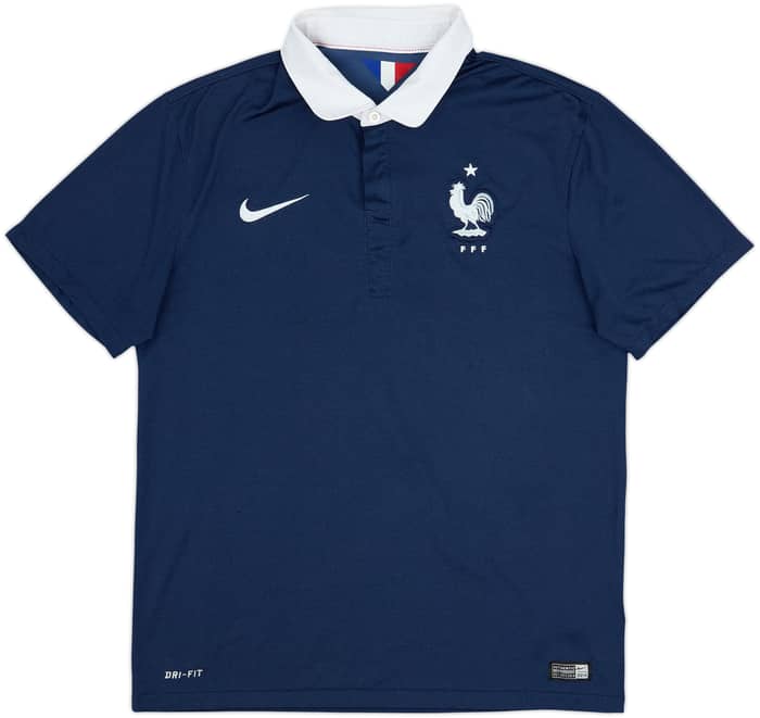 2014-15 France Home Shirt Benzema #10 - 6/10 - (M)