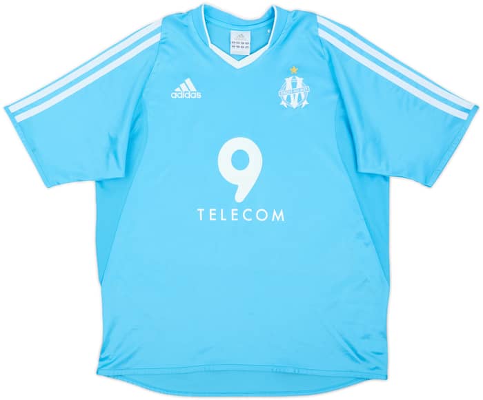 2003-04 Olympique Marseille Away Shirt Drogba #11 - 8/10 - (15-16 Years)