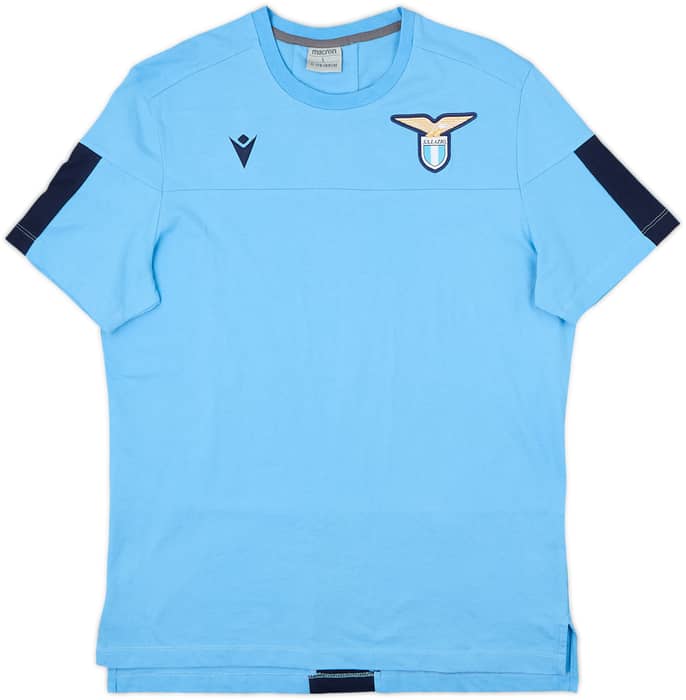 2019-20 Lazio Macron Cotton Tee - 8/10 - (L)