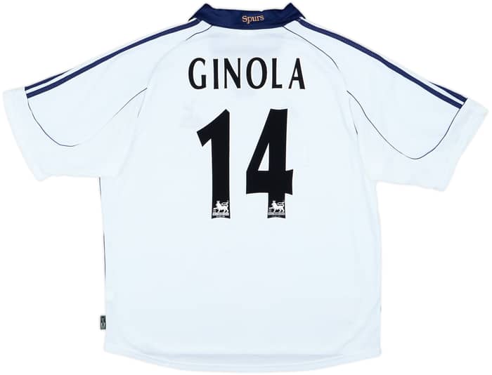 1999-01 Tottenham Home Shirt Ginola #14 - 7/10 - (XXL)