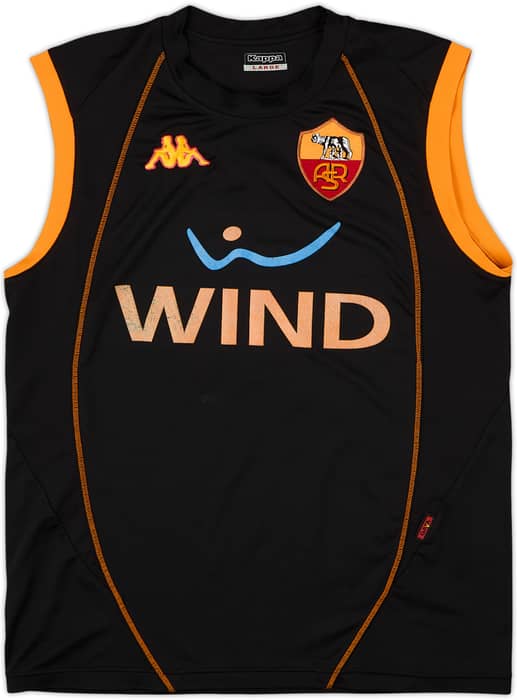 2008-09 Roma Kappa Training Vest - 6/10 - (L)
