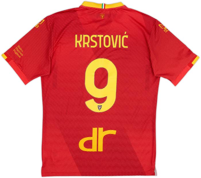2023-24 Lecce Third Shirt Krstovic #9 - 10/10 - (XL)