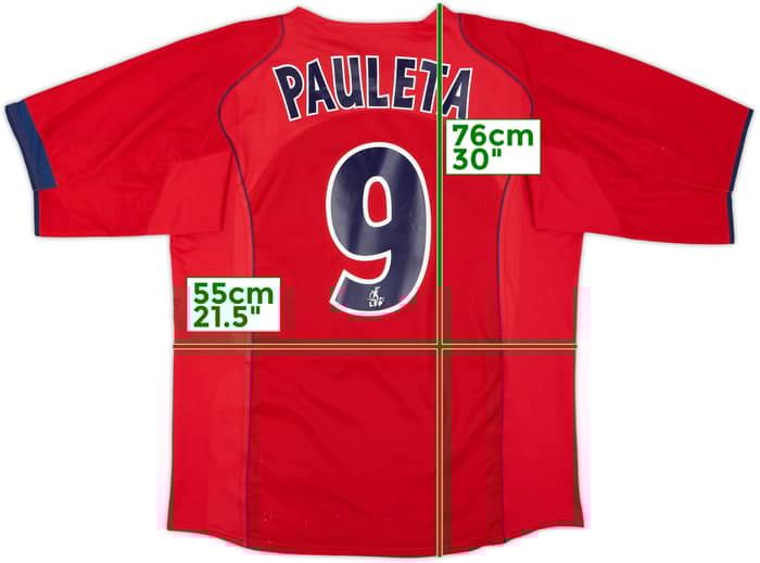2004-05 Paris Saint-Germain Away Shirt Pauleta #9 - 6/10 - (L)