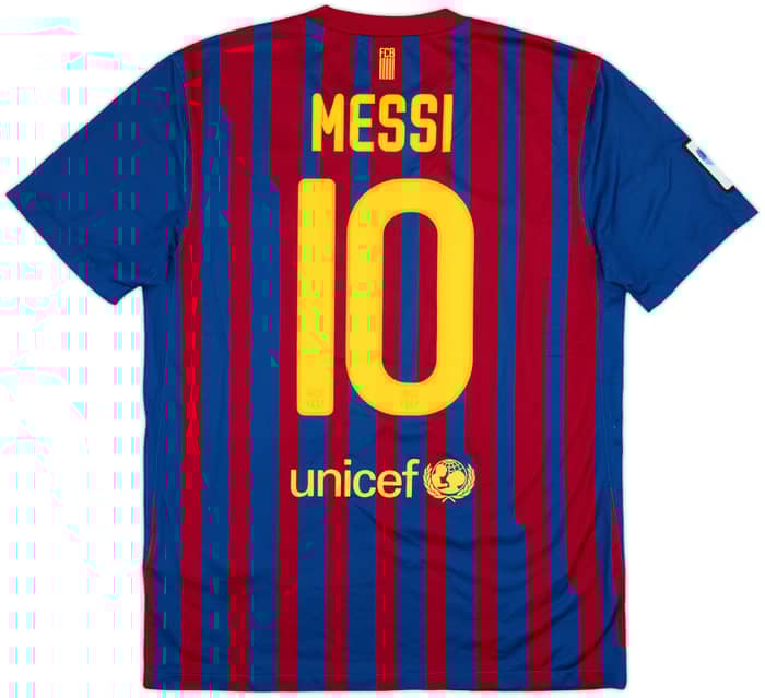 2011-12 Barcelona Home Shirt Messi #10 - 6/10 - (M)
