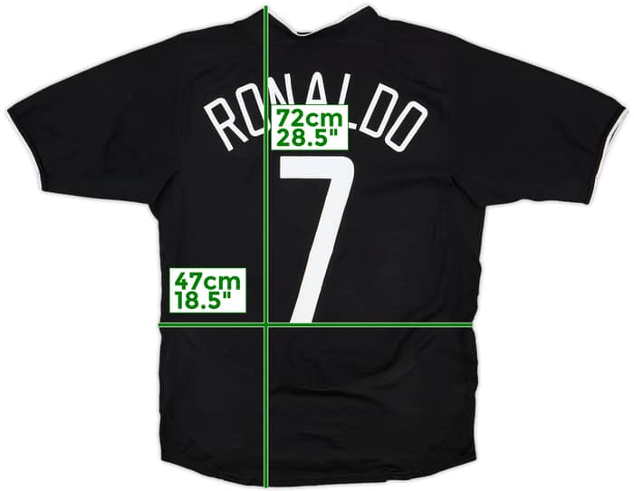 2003-05 Manchester United Away Shirt Ronaldo #7 - 6/10 - (M)