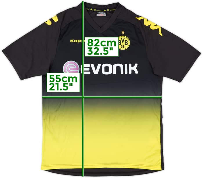 2011-12 Borussia Dortmund Away Shirt - 8/10 - (XL)
