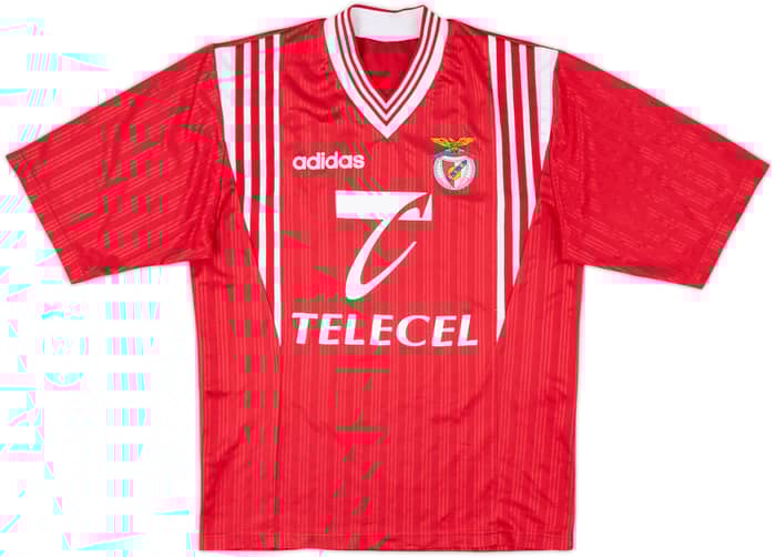1997-98 Benfica Basic Home Shirt P. Madeira #5 - 6/10 - (S)