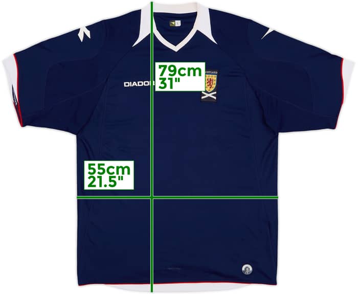2008-09 Scotland Home Shirt - 7/10 - (L)