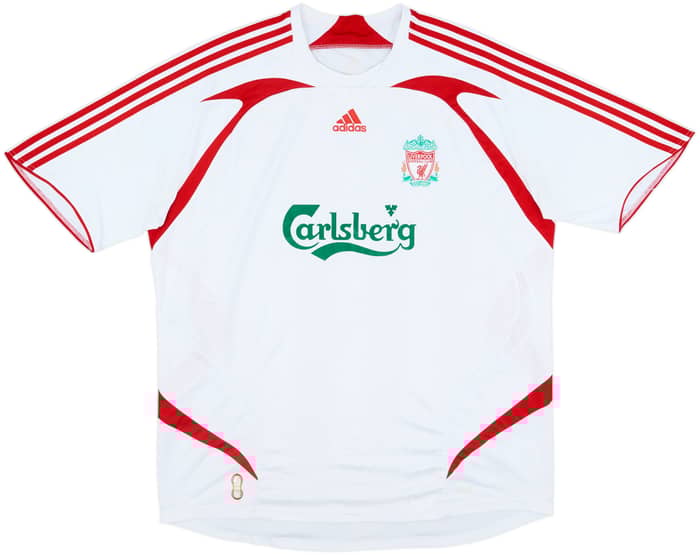 2007-08 Liverpool Away Shirt Gerrard #8 - 8/10 - (XXL)