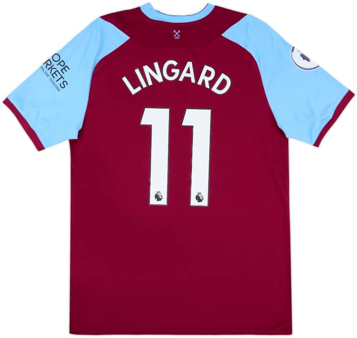 2020-21 West Ham Home Shirt Lingard #11 (L)