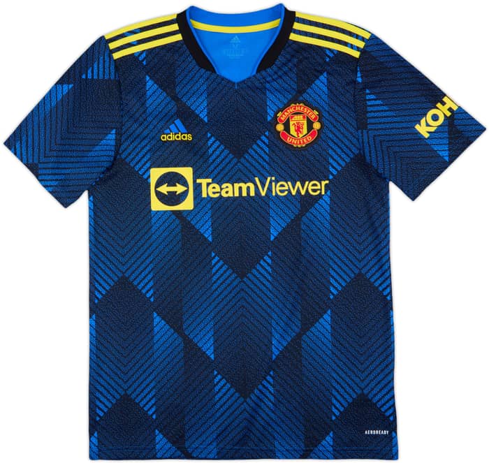 2021-22 Manchester United Third Shirt B.Fernandes #18 - 10/10 - (M)
