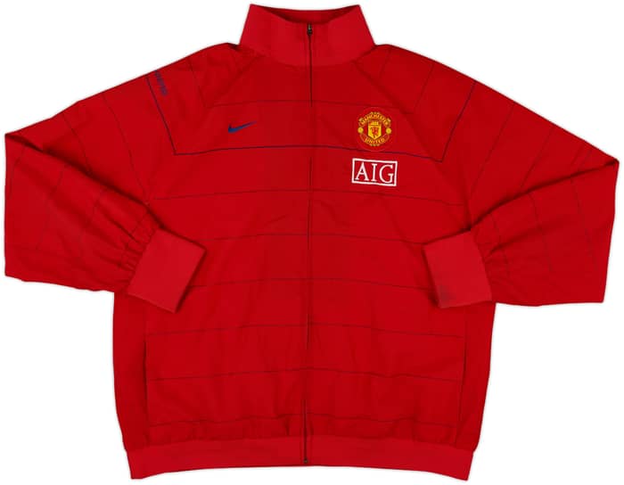 2008-09 Manchester United Nike Track Jacket - 8/10 - (XXL)
