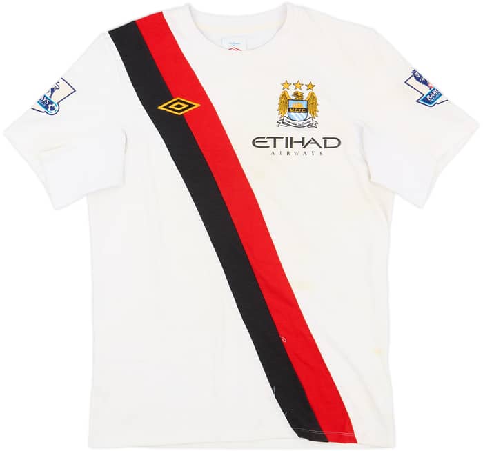 2009-11 Manchester City Third Shirt Adebayor #25 - 6/10 - (S)