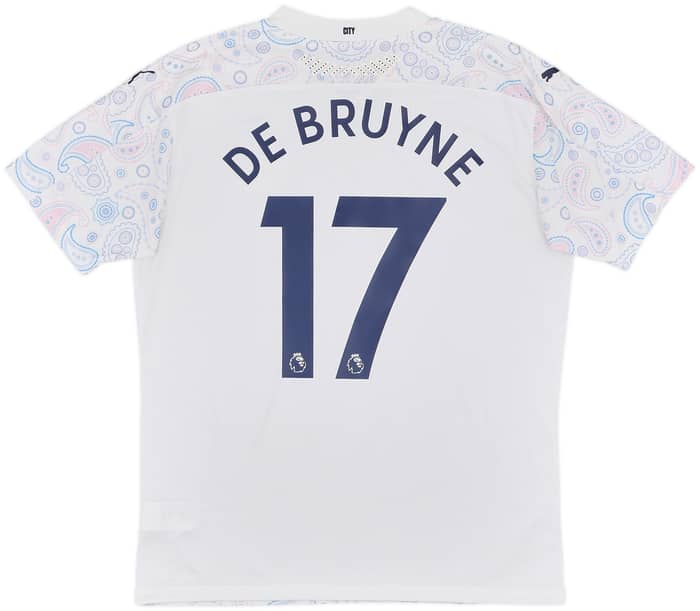 2020-21 Manchester City Authentic Third Shirt De Bruyne #17 (L)