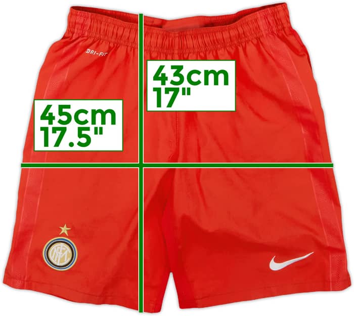 2012-13 Inter Milan Away Shorts - 9/10 - (S)