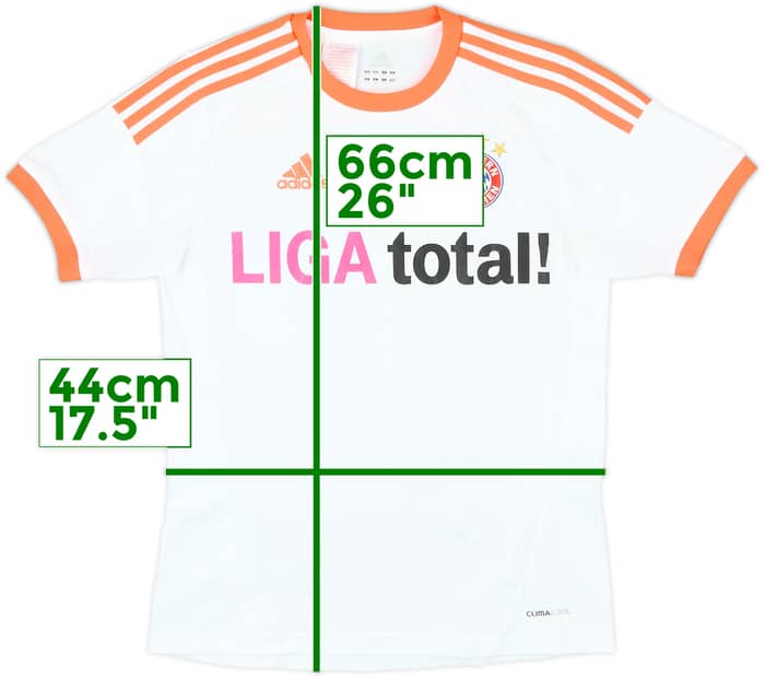 2012-13 Bayern Munich Away Shirt - 8/10 - (L.Boys)