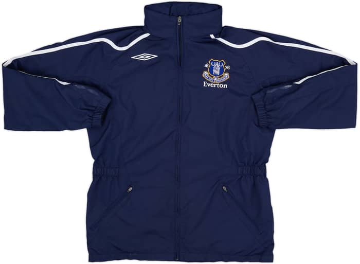 2007-08 Everton Umbro Hooded Rain Jacket - 7/10 - (M)