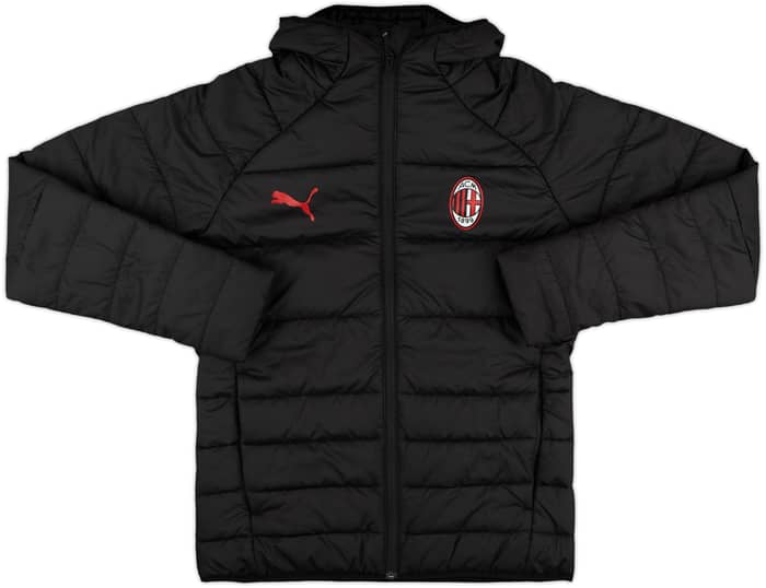 2019-20 AC Milan Puma Padded Bench Coat - 10/10 - (S.Boys)